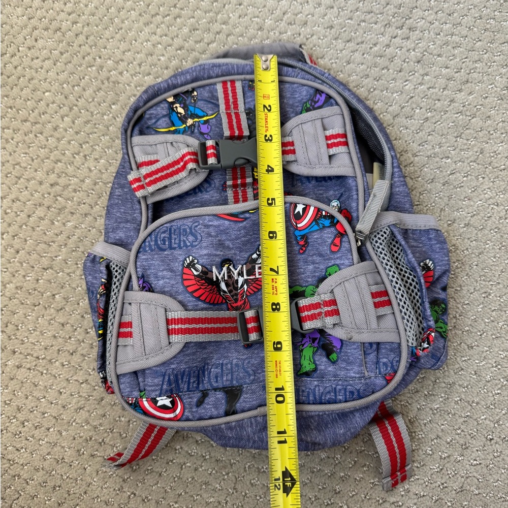 Pottery Barn Kids Mini Marvel Avengers Kids Backpack - Picture 2 of 7